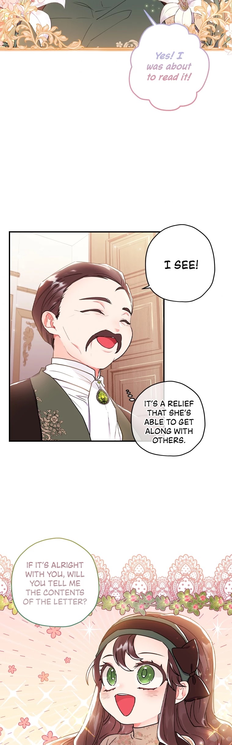 I Became The Male Lead’S Adopted Daughter Chapter 41 - Page 38 in English