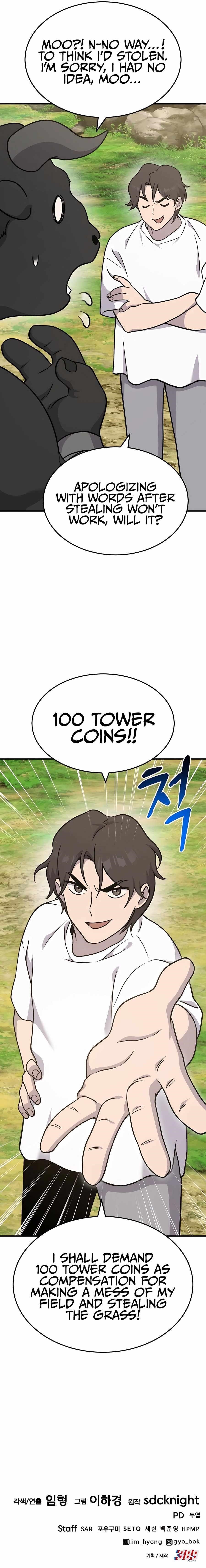 Solo Farming In The Tower Chapter 39 - Page 25 in English
