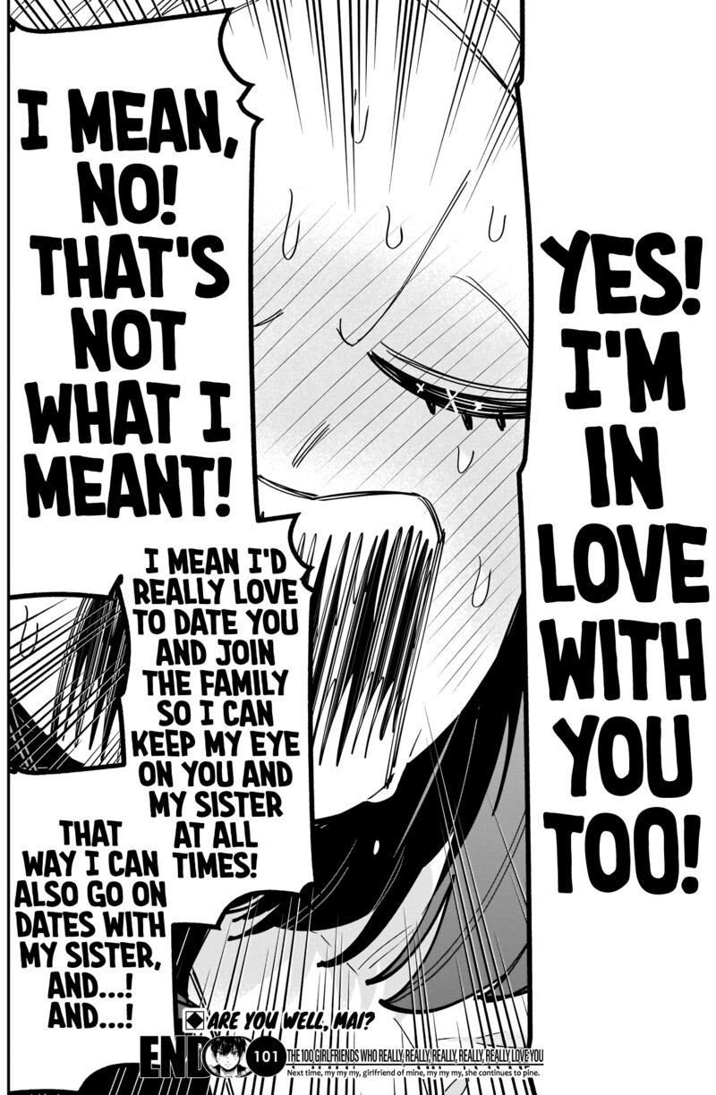 The 100 Girlfriends Who Really, Really, Really, Really, Really Love You Chapter 101 - Page 20 in English
