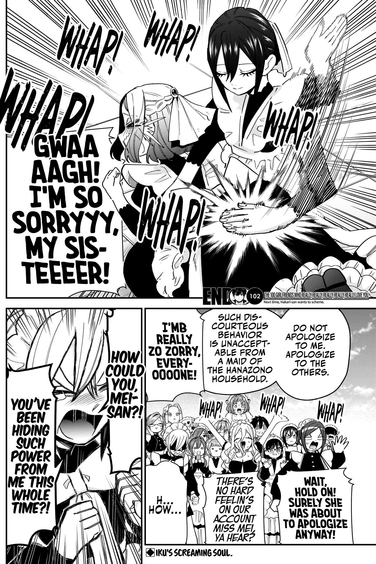 The 100 Girlfriends Who Really, Really, Really, Really, Really Love You Chapter 102 - Page 20 in English