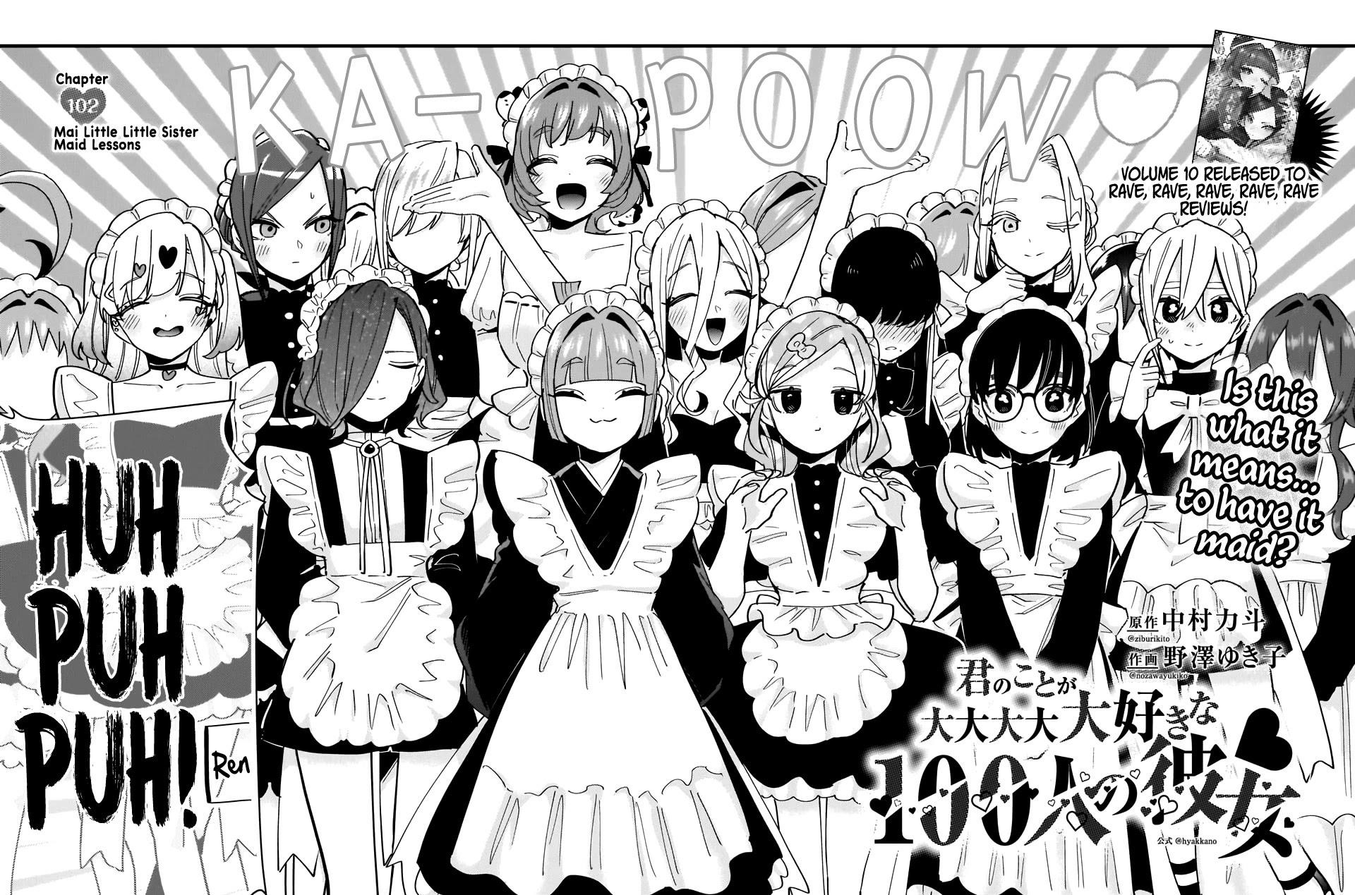 The 100 Girlfriends Who Really, Really, Really, Really, Really Love You Chapter 102 - Page 21 in English