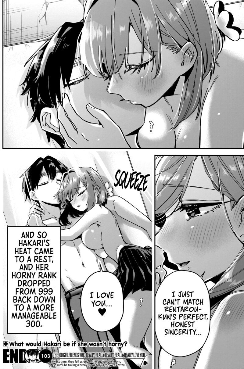 The 100 Girlfriends Who Really, Really, Really, Really, Really Love You Chapter 103 - Page 20 in English