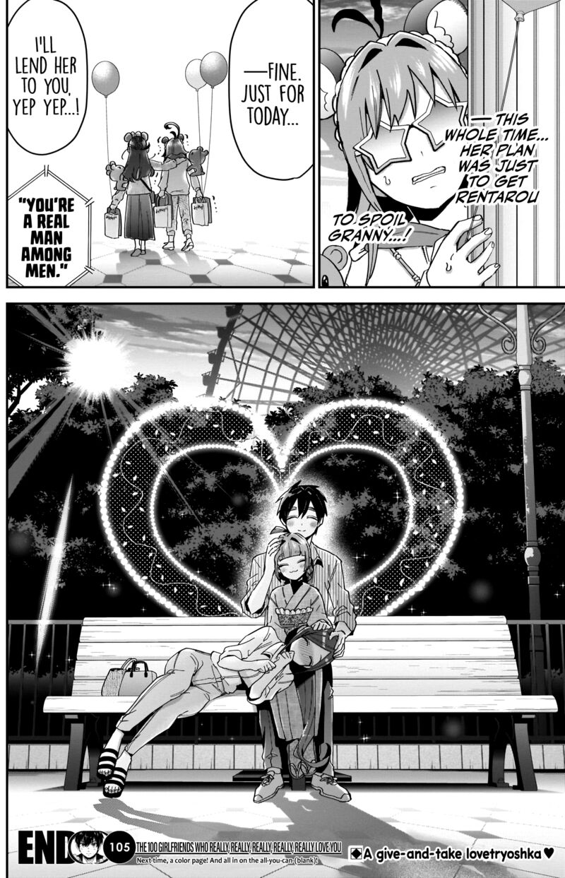 The 100 Girlfriends Who Really, Really, Really, Really, Really Love You Chapter 105 - Page 20 in English