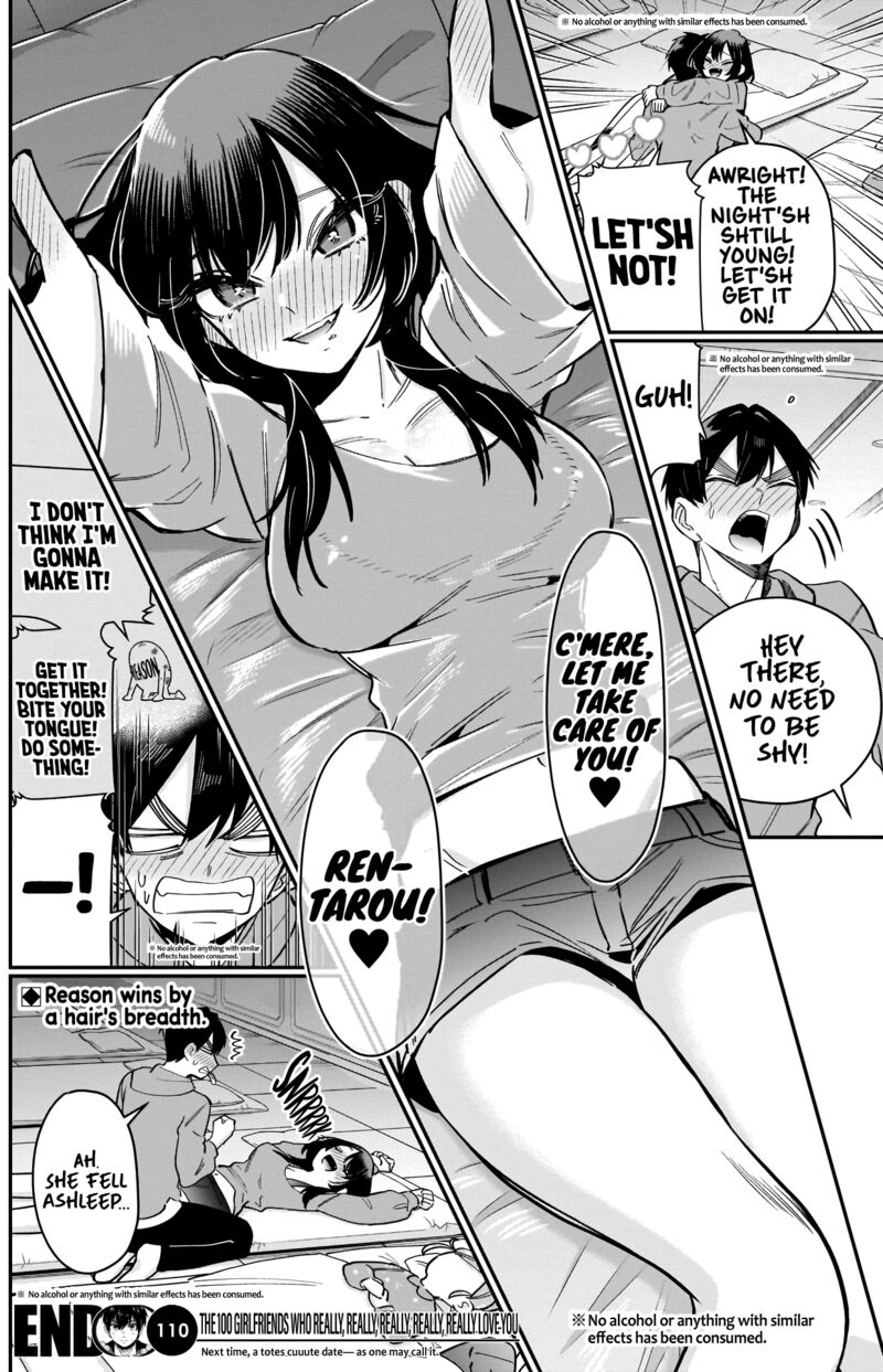 The 100 Girlfriends Who Really, Really, Really, Really, Really Love You Chapter 110 - Page 21 in English