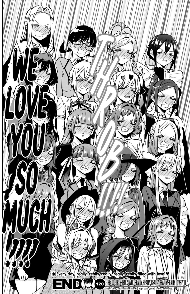 The 100 Girlfriends Who Really, Really, Really, Really, Really Love You Chapter 120 - Page 21 in English