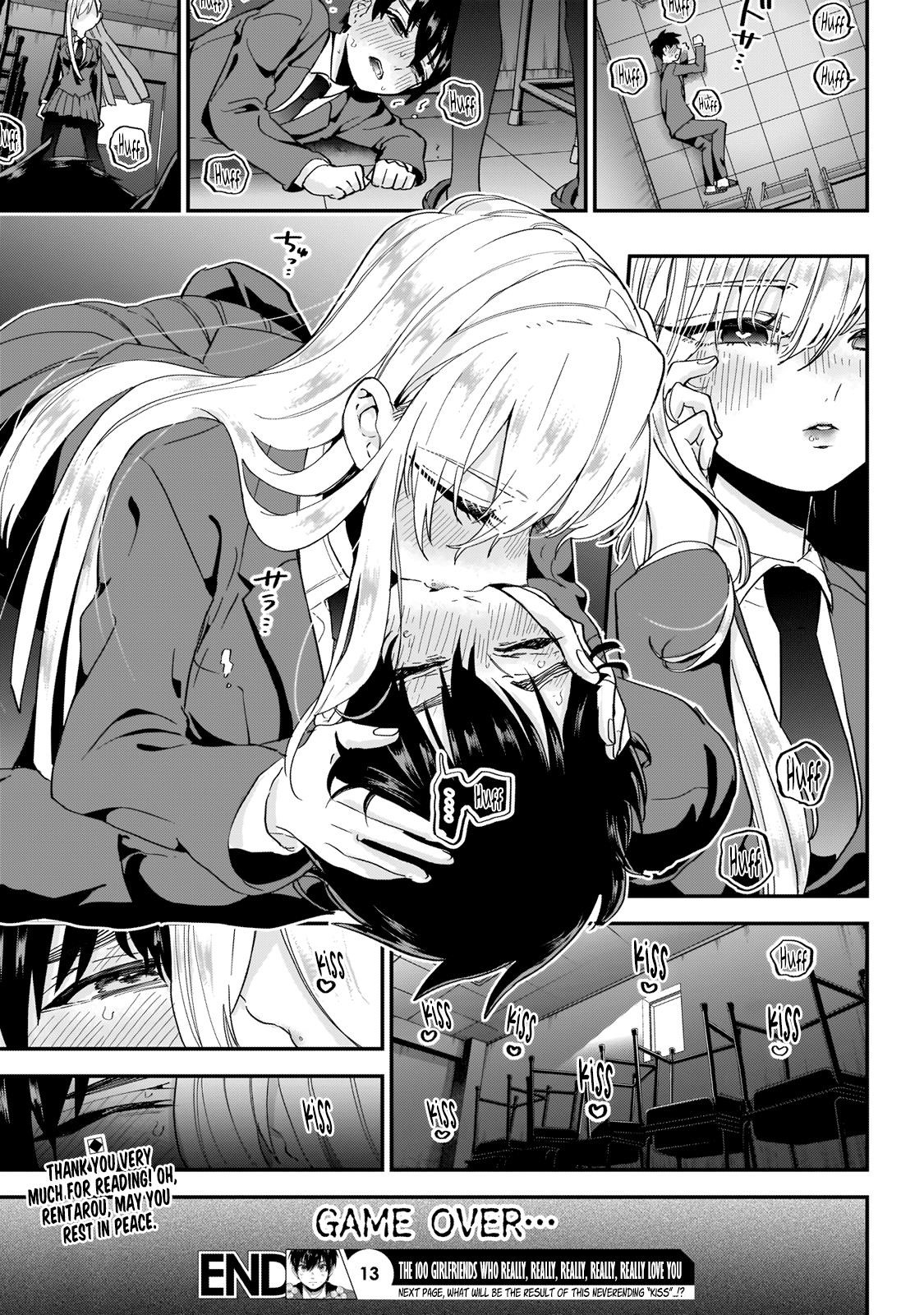 The 100 Girlfriends Who Really, Really, Really, Really, Really Love You Chapter 13 - Page 12 in English