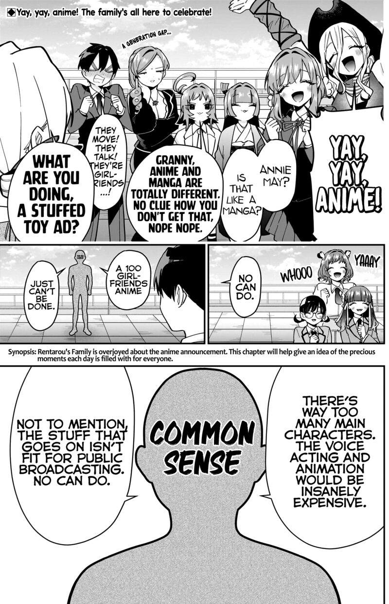 The 100 Girlfriends Who Really, Really, Really, Really, Really Love You Chapter 130 - Page 3 in English
