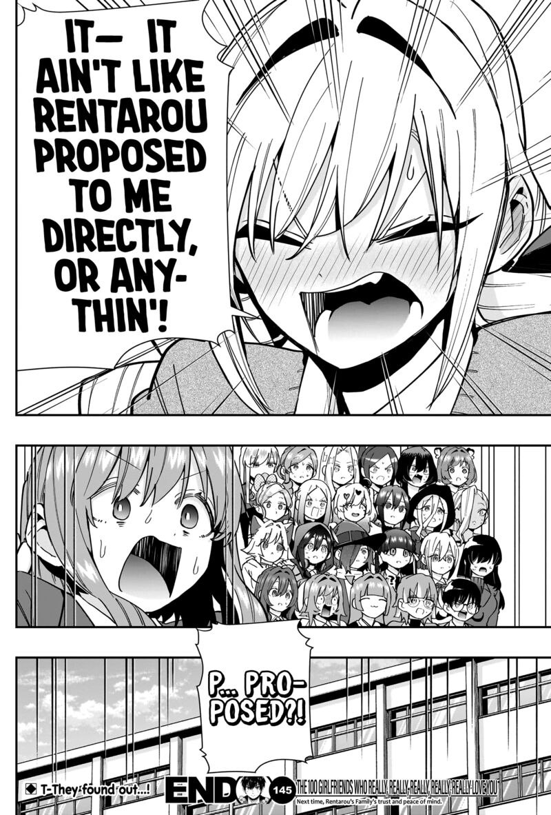 The 100 Girlfriends Who Really, Really, Really, Really, Really Love You Chapter 145 - Page 16 in English
