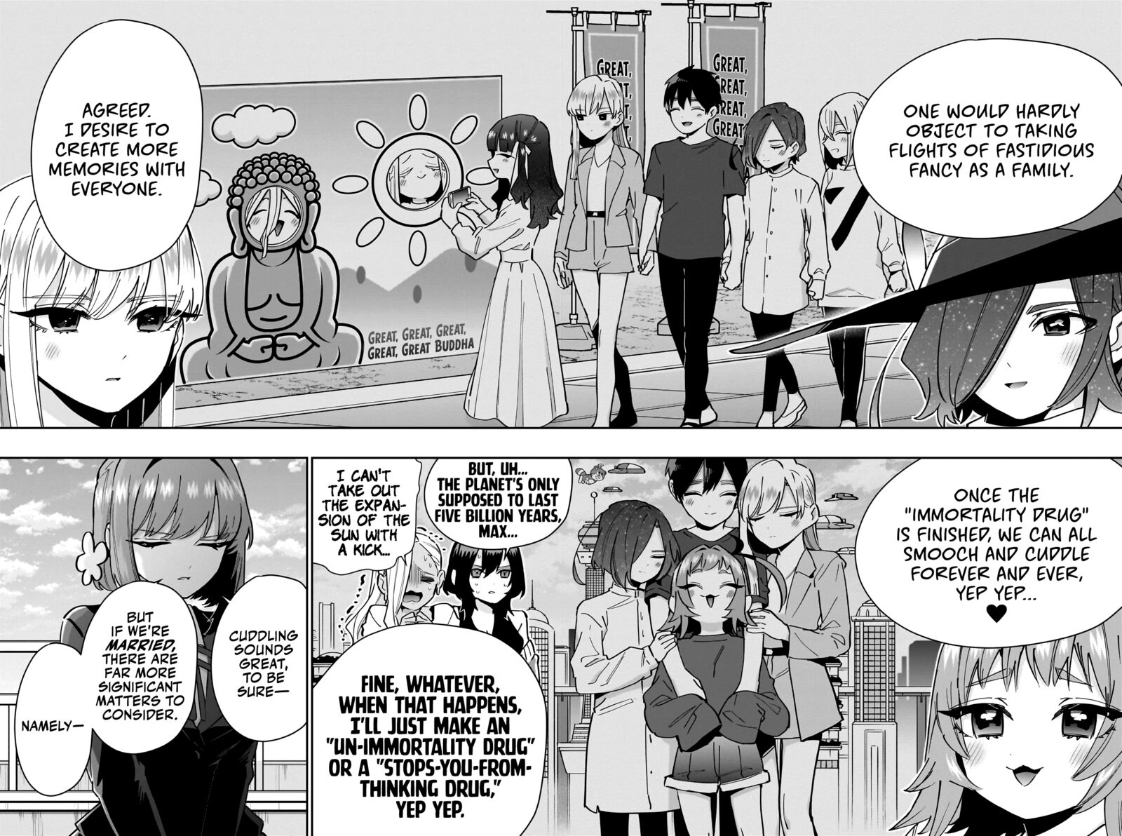 The 100 Girlfriends Who Really, Really, Really, Really, Really Love You Chapter 145 - Page 8 in English