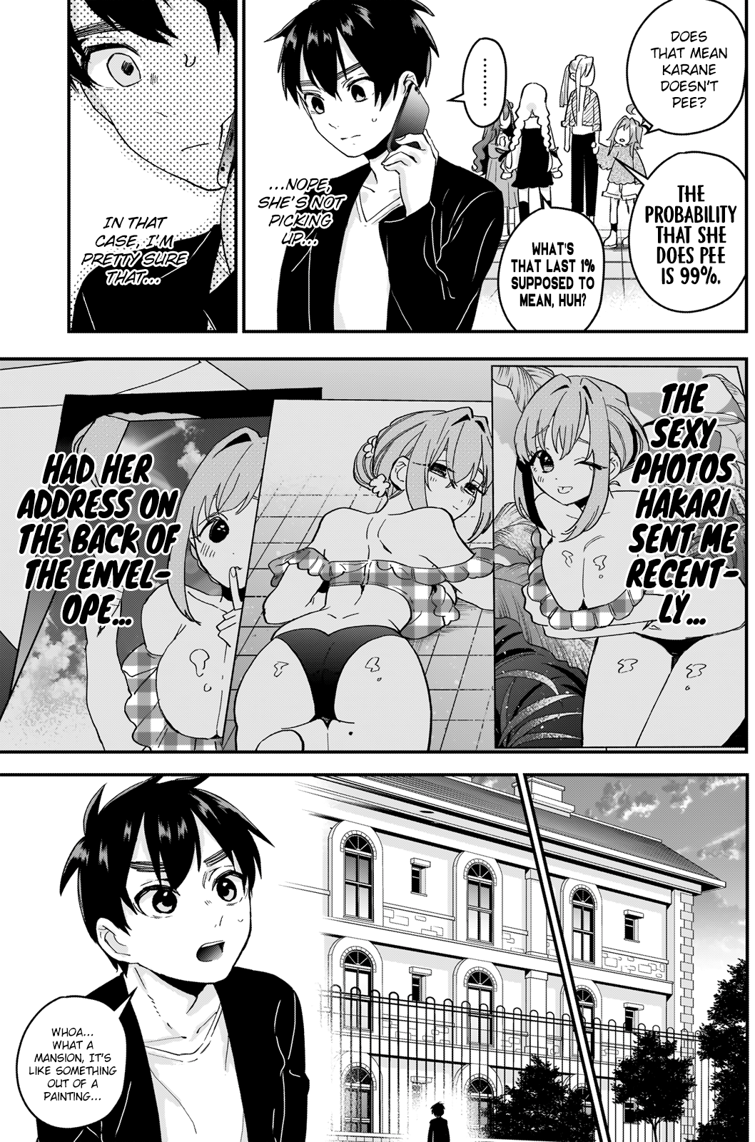 The 100 Girlfriends Who Really, Really, Really, Really, Really Love You Chapter 15 - Page 3 in English
