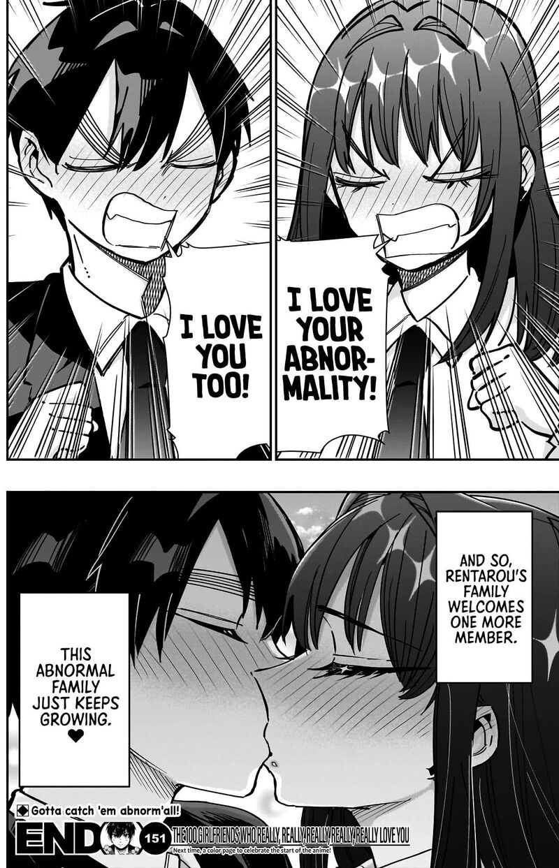 The 100 Girlfriends Who Really, Really, Really, Really, Really Love You Chapter 151 - Page 18 in English