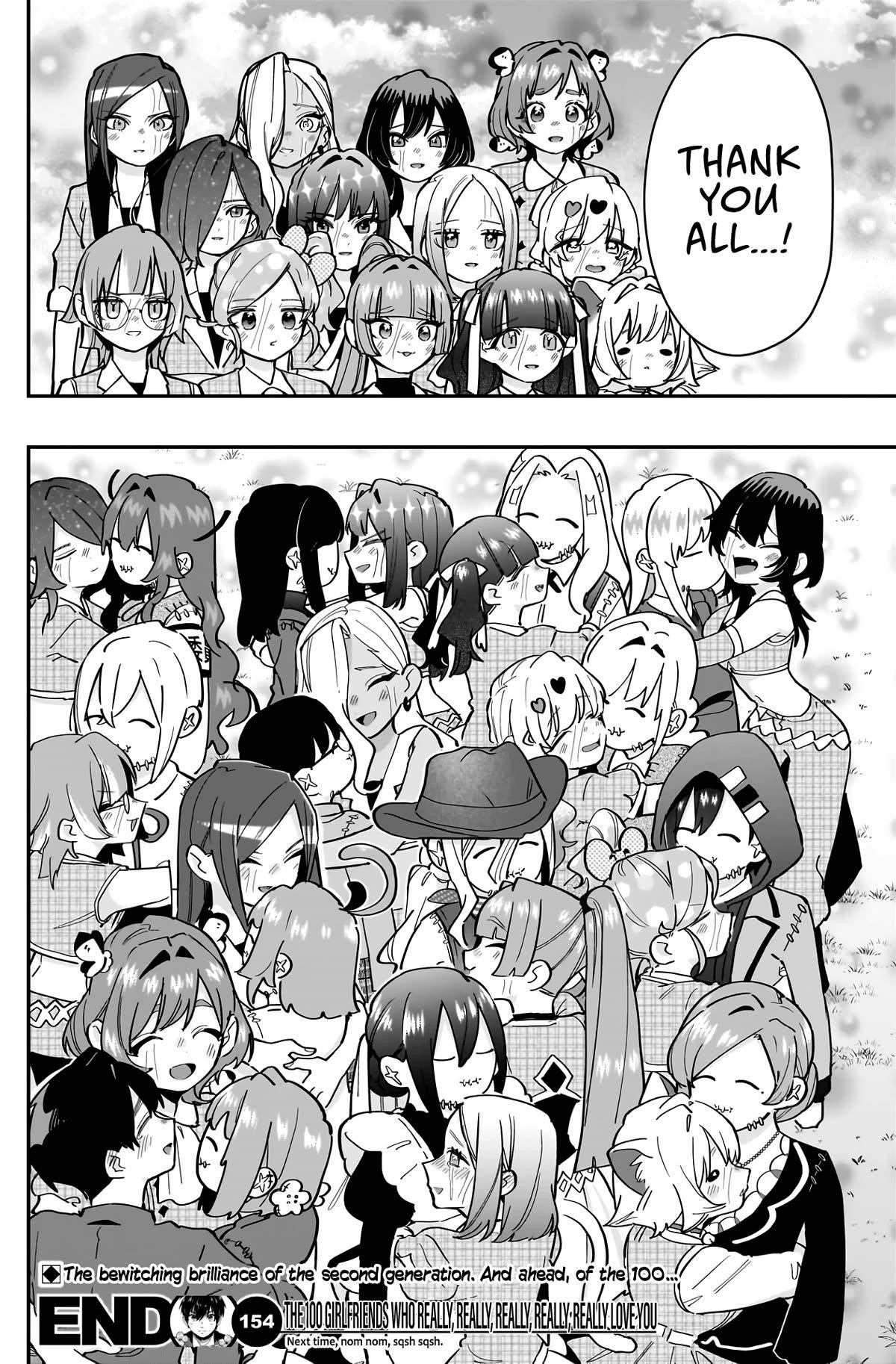 The 100 Girlfriends Who Really, Really, Really, Really, Really Love You Chapter 154 - Page 17 in English