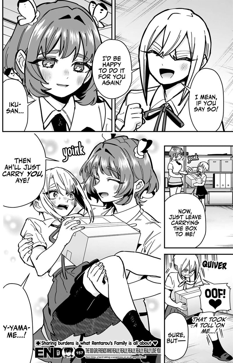 The 100 Girlfriends Who Really, Really, Really, Really, Really Love You Chapter 157 - Page 20 in English