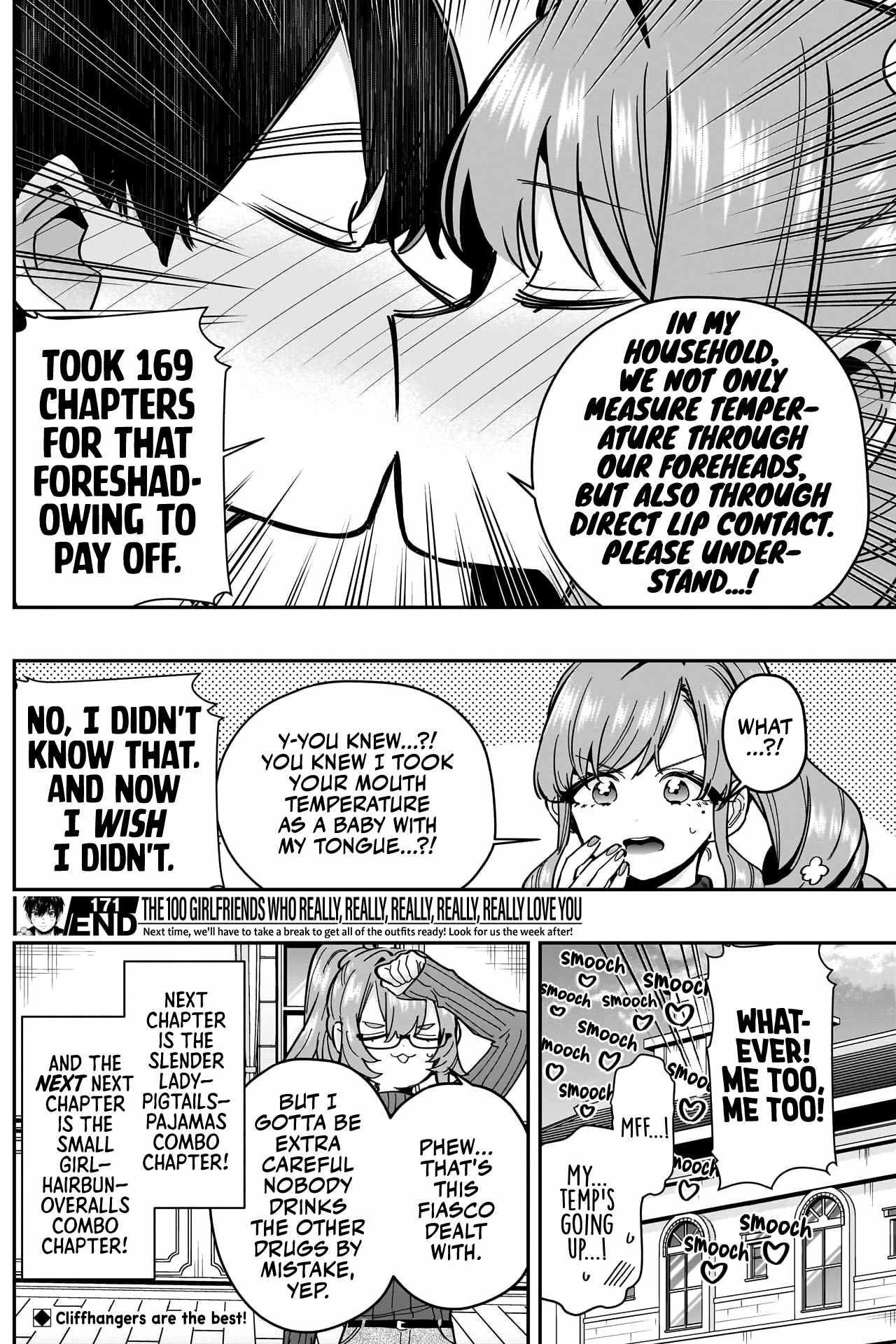 The 100 Girlfriends Who Really, Really, Really, Really, Really Love You Chapter 171 - Page 19 in English