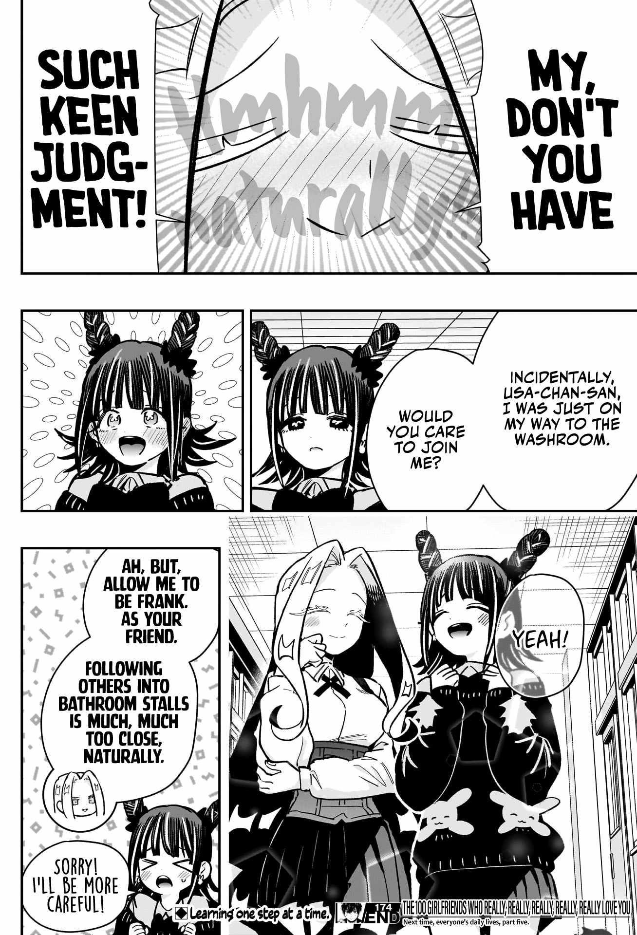 The 100 Girlfriends Who Really, Really, Really, Really, Really Love You Chapter 174 - Page 18 in English