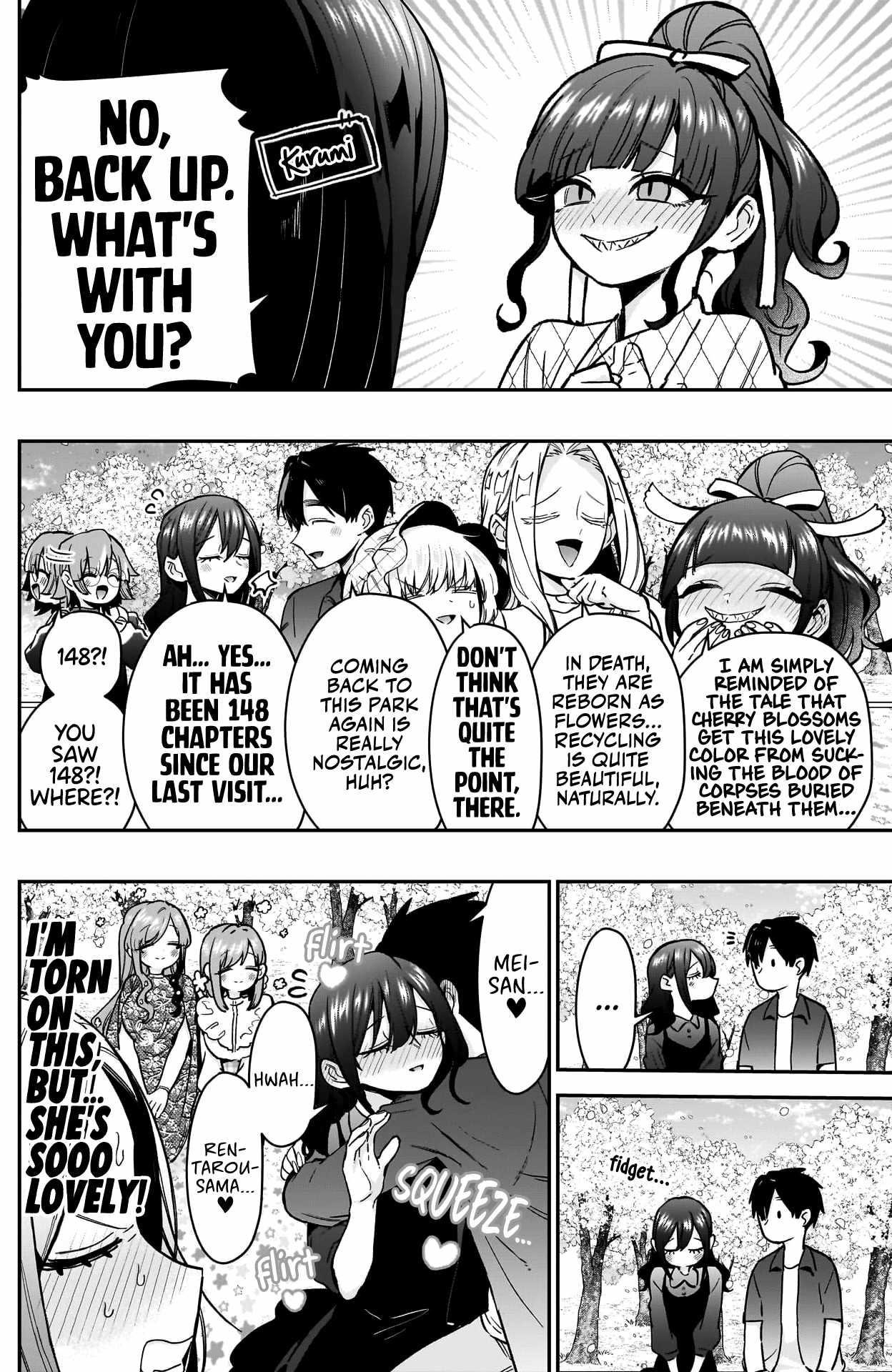 The 100 Girlfriends Who Really, Really, Really, Really, Really Love You Chapter 179 - Page 3 in English