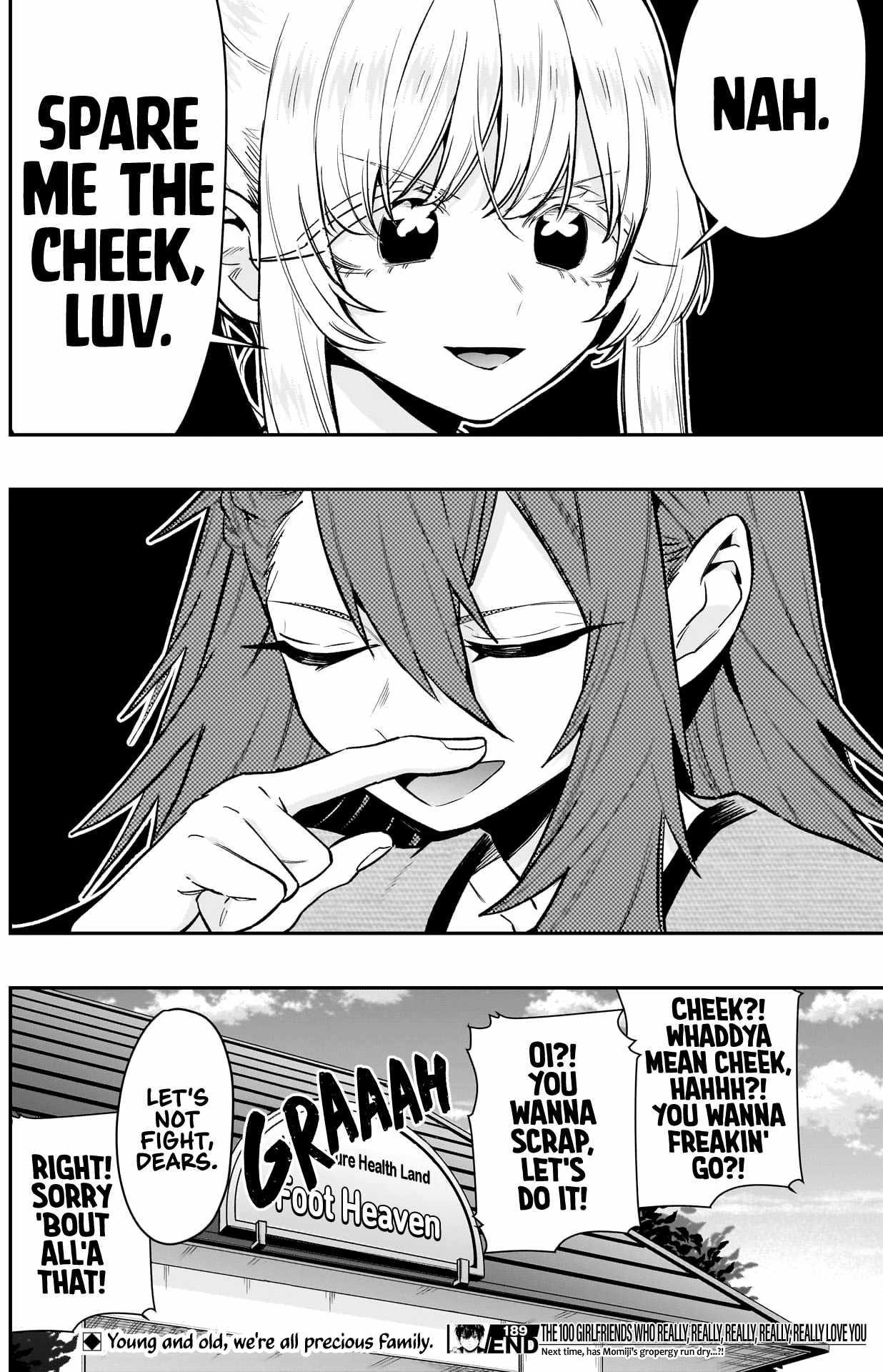 The 100 Girlfriends Who Really, Really, Really, Really, Really Love You Chapter 189 - Page 20 in English