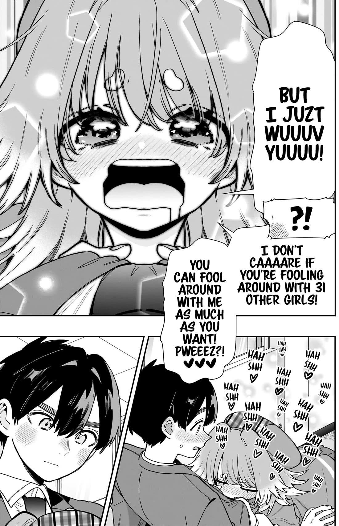 The 100 Girlfriends Who Really, Really, Really, Really, Really Love You Chapter 204 - Page 19 in English