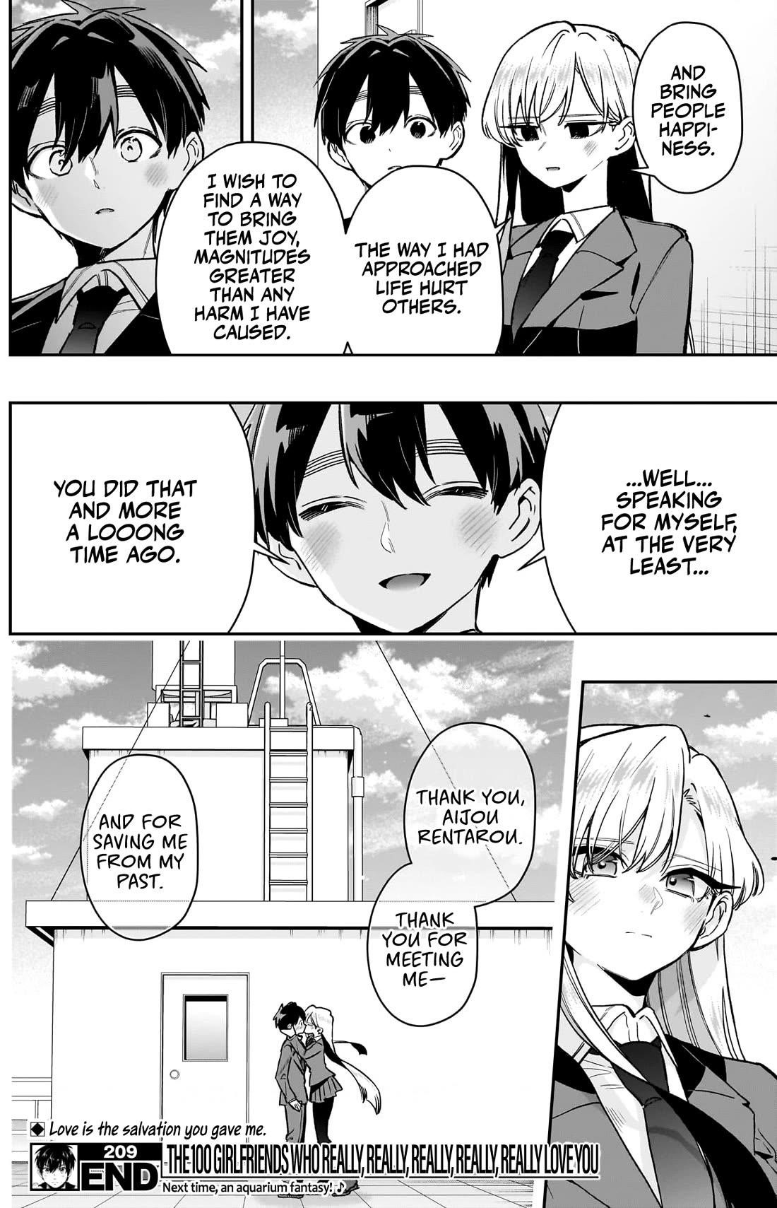 The 100 Girlfriends Who Really, Really, Really, Really, Really Love You Chapter 209 - Page 21 in English
