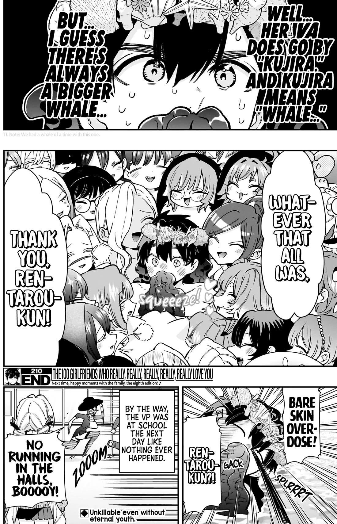 The 100 Girlfriends Who Really, Really, Really, Really, Really Love You Chapter 210 - Page 20 in English