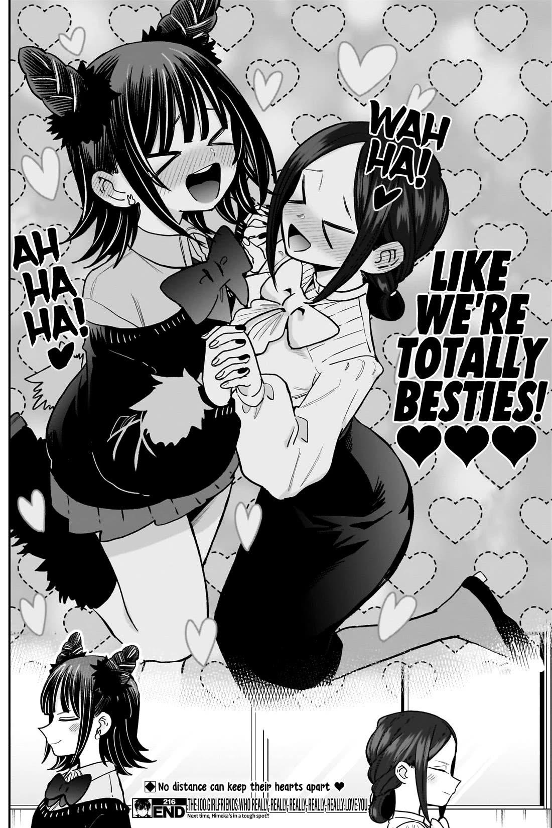 The 100 Girlfriends Who Really, Really, Really, Really, Really Love You Chapter 216 - Page 21 in English