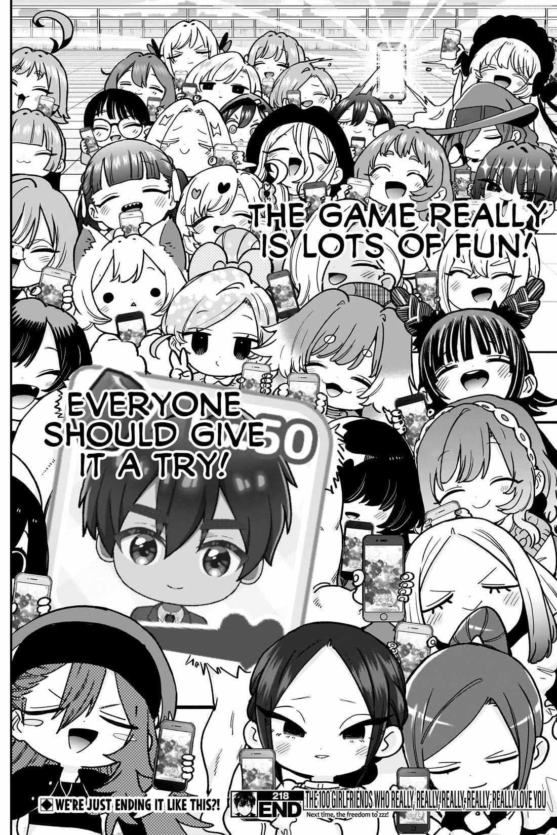 The 100 Girlfriends Who Really, Really, Really, Really, Really Love You Chapter 218 - Page 19 in English