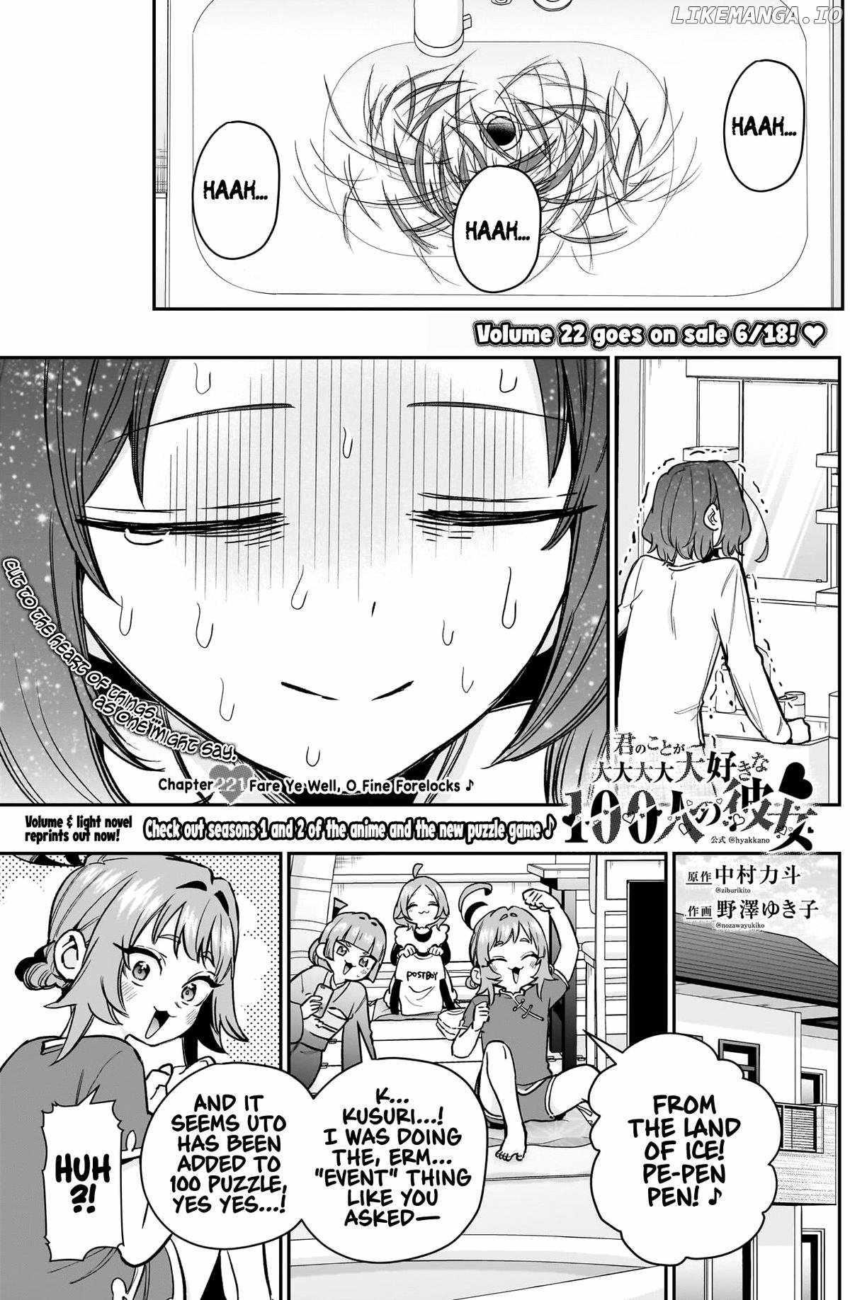 The 100 Girlfriends Who Really, Really, Really, Really, Really Love You Chapter 221 - Page 3 in English