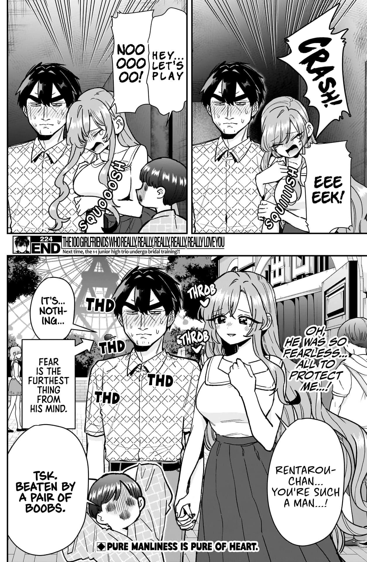 The 100 Girlfriends Who Really, Really, Really, Really, Really Love You Chapter 224 - Page 21 in English