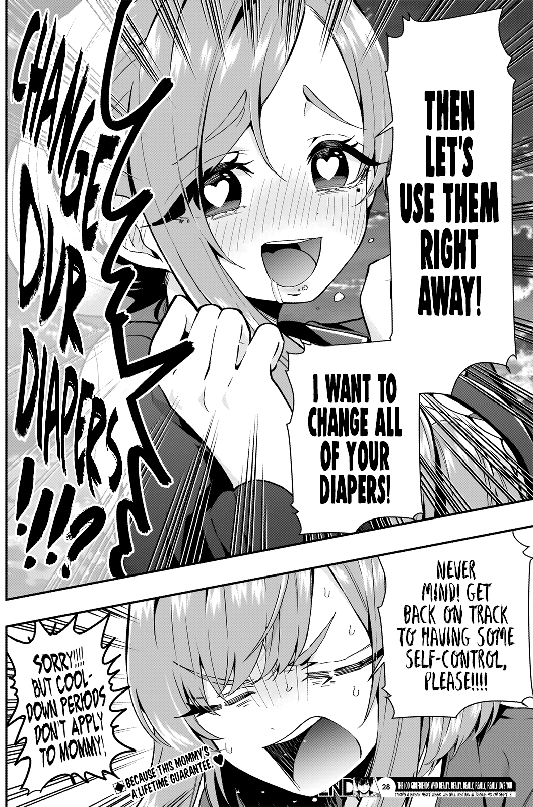 The 100 Girlfriends Who Really, Really, Really, Really, Really Love You Chapter 28 - Page 20 in English