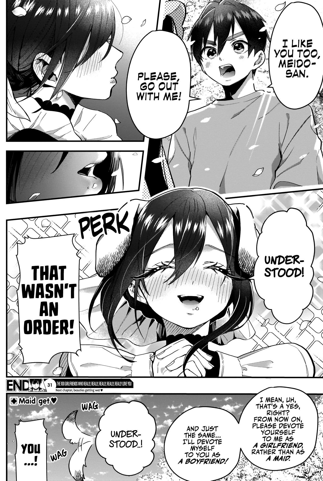 The 100 Girlfriends Who Really, Really, Really, Really, Really Love You Chapter 31 - Page 20 in English