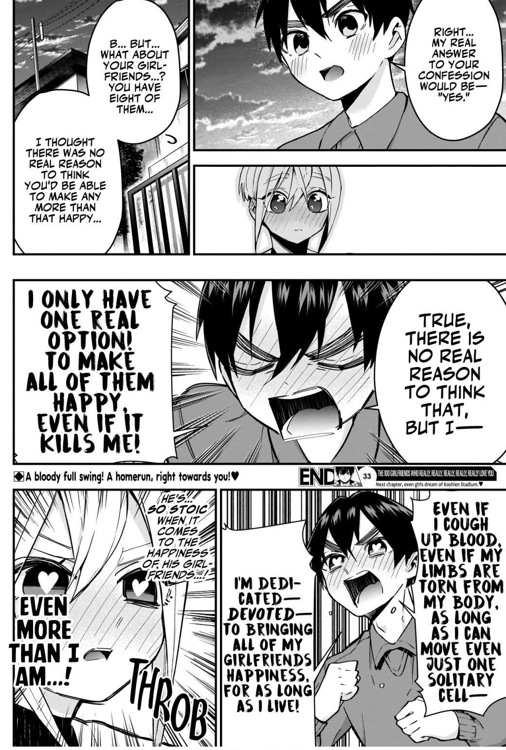 The 100 Girlfriends Who Really, Really, Really, Really, Really Love You Chapter 33 - Page 19 in English