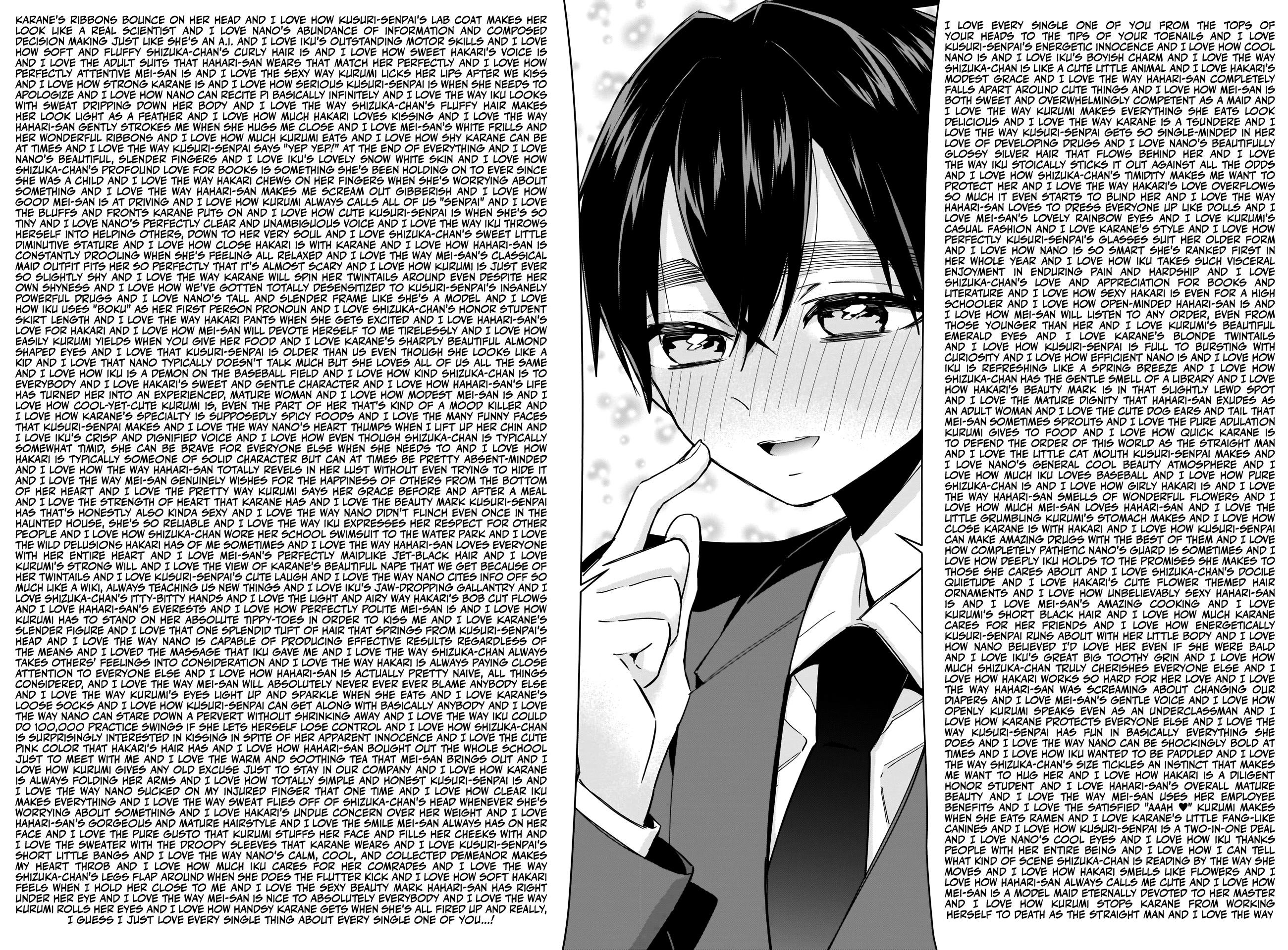 The 100 Girlfriends Who Really, Really, Really, Really, Really Love You Chapter 37 - Page 16 in English