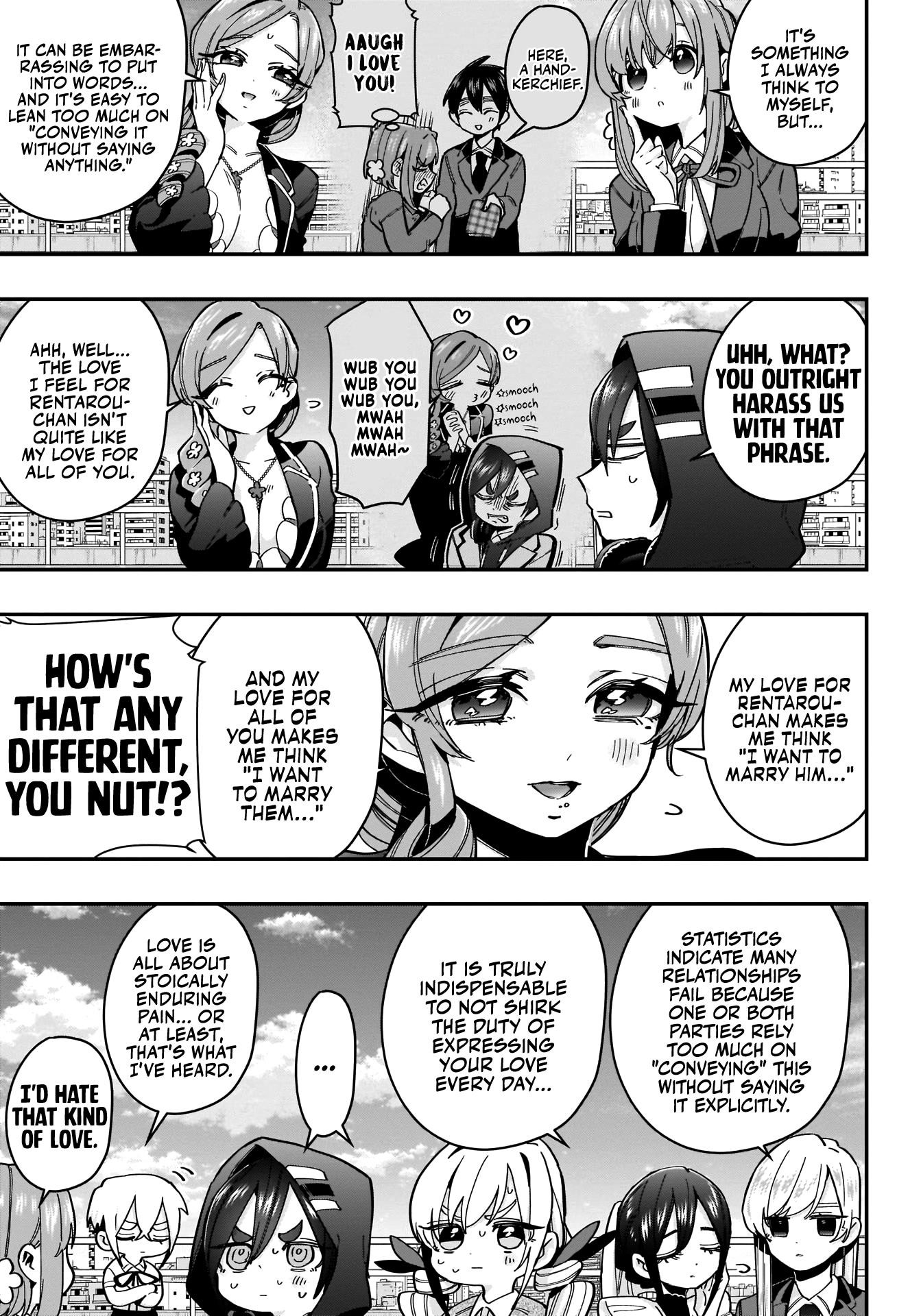 The 100 Girlfriends Who Really, Really, Really, Really, Really Love You Chapter 37 - Page 3 in English