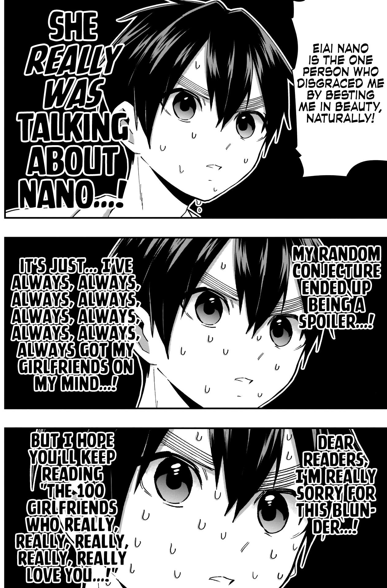 The 100 Girlfriends Who Really, Really, Really, Really, Really Love You Chapter 39 - Page 18 in English
