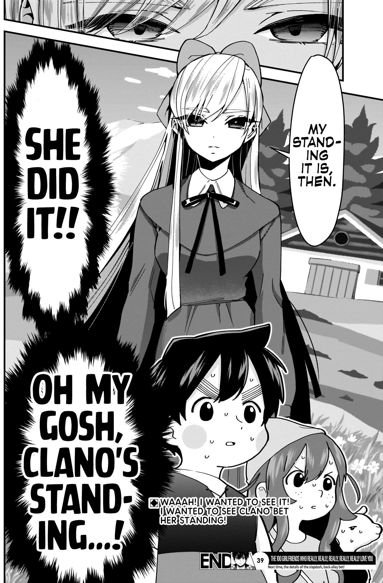 The 100 Girlfriends Who Really, Really, Really, Really, Really Love You Chapter 39 - Page 20 in English