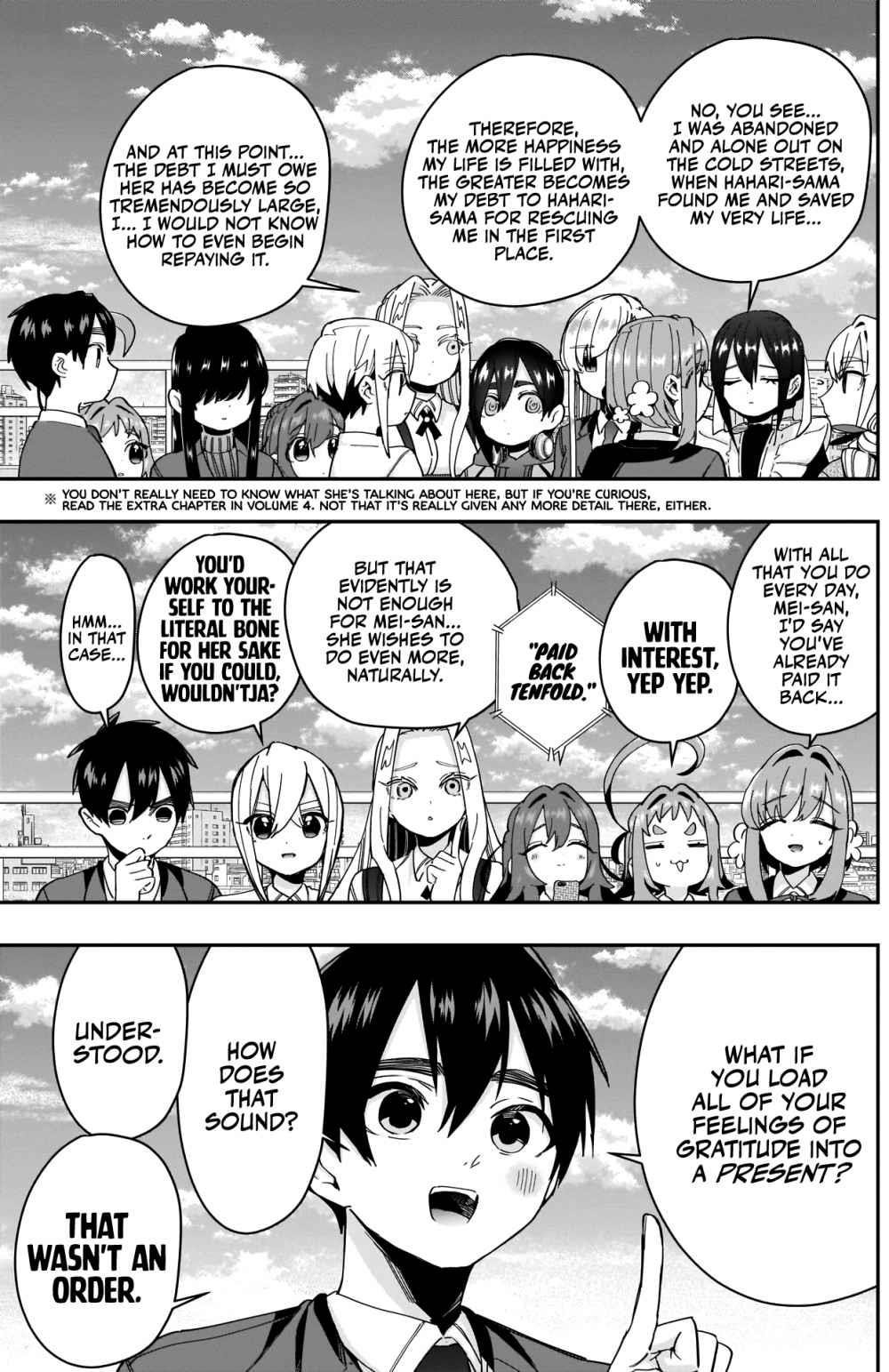 The 100 Girlfriends Who Really, Really, Really, Really, Really Love You Chapter 47 - Page 3 in English