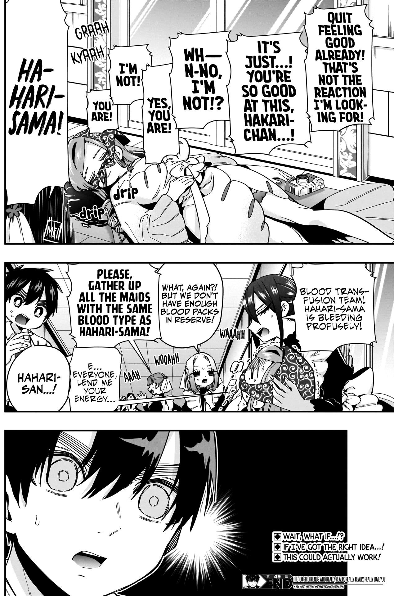 The 100 Girlfriends Who Really, Really, Really, Really, Really Love You Chapter 49 - Page 20 in English
