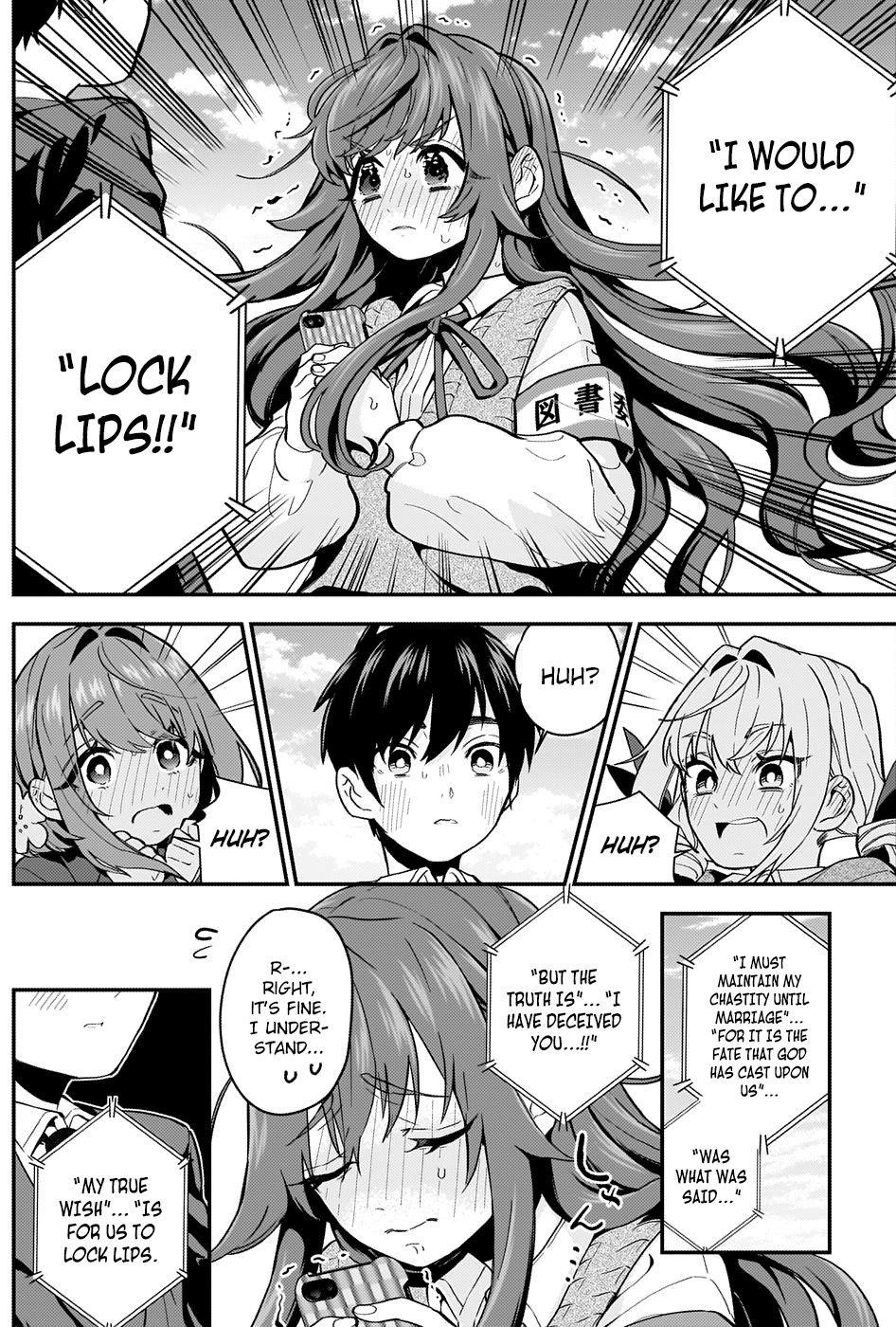 The 100 Girlfriends Who Really, Really, Really, Really, Really Love You Chapter 5 - Page 12 in English