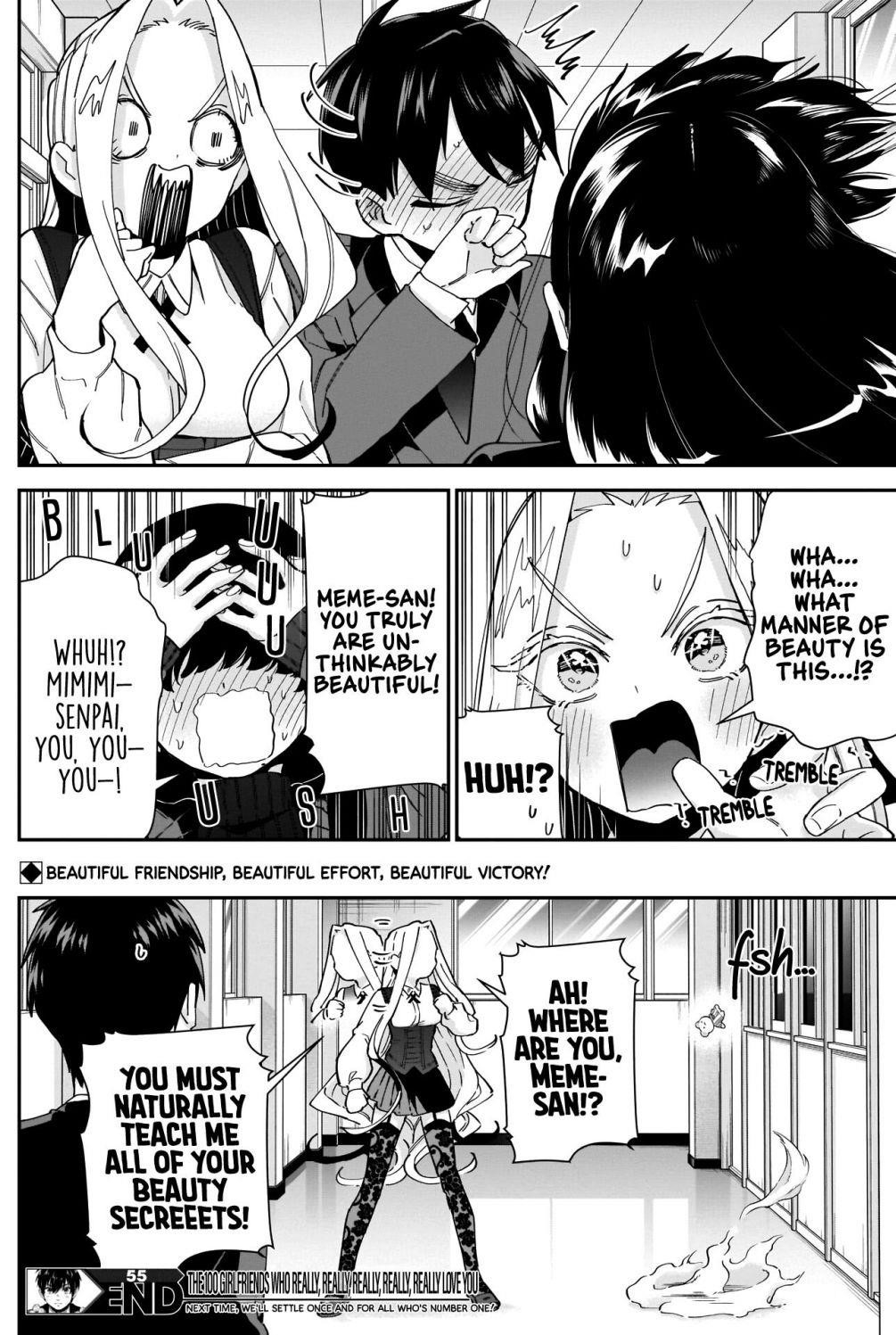 The 100 Girlfriends Who Really, Really, Really, Really, Really Love You Chapter 55 - Page 20 in English