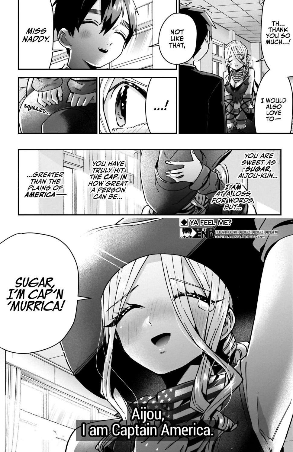 The 100 Girlfriends Who Really, Really, Really, Really, Really Love You Chapter 57 - Page 20 in English