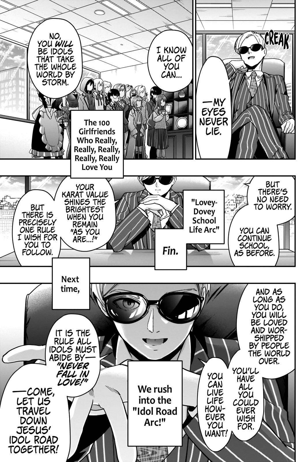 The 100 Girlfriends Who Really, Really, Really, Really, Really Love You Chapter 63 - Page 17 in English