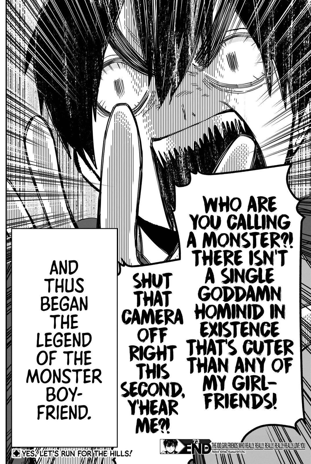 The 100 Girlfriends Who Really, Really, Really, Really, Really Love You Chapter 73 - Page 19 in English
