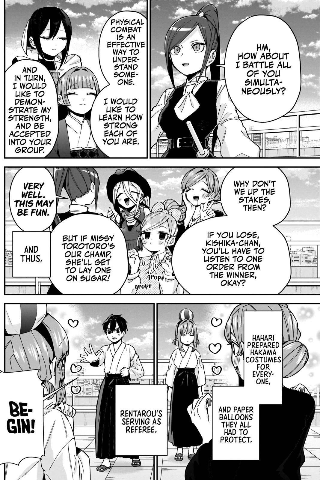 The 100 Girlfriends Who Really, Really, Really, Really, Really Love You Chapter 82 - Page 3 in English