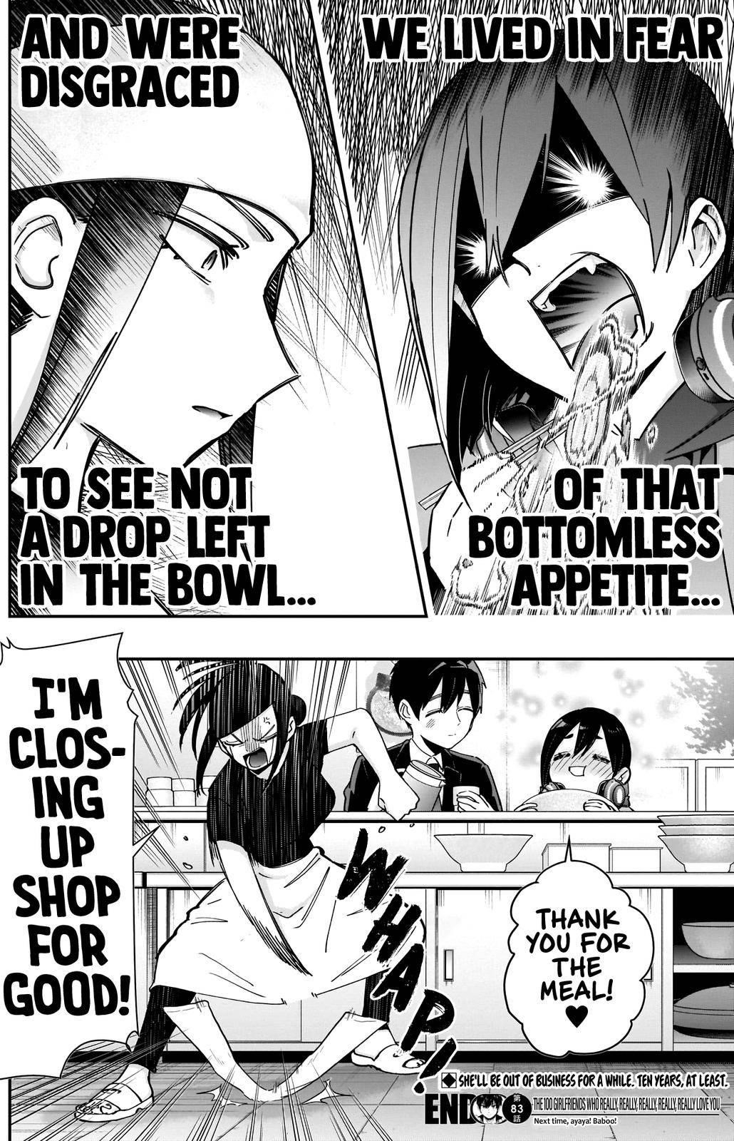 The 100 Girlfriends Who Really, Really, Really, Really, Really Love You Chapter 83 - Page 19 in English