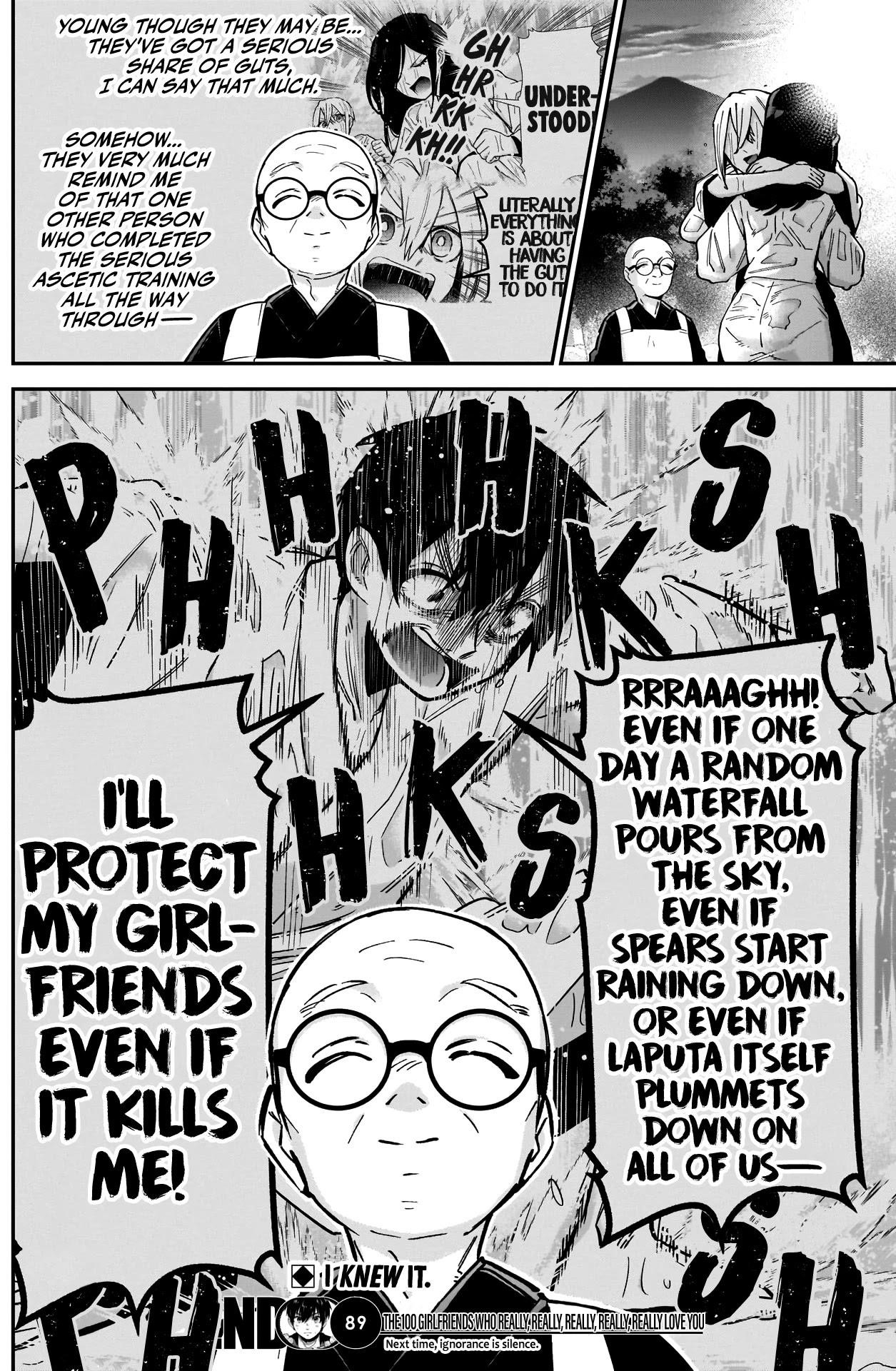 The 100 Girlfriends Who Really, Really, Really, Really, Really Love You Chapter 89 - Page 20 in English