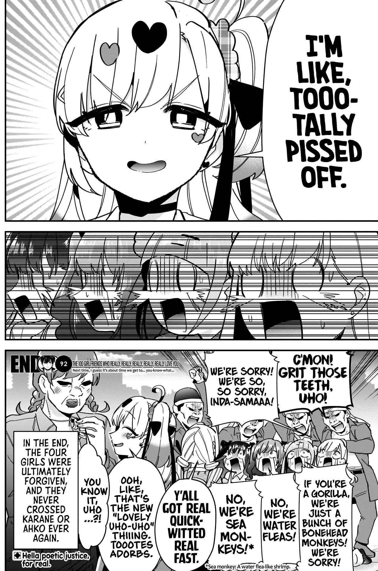 The 100 Girlfriends Who Really, Really, Really, Really, Really Love You Chapter 92 - Page 20 in English