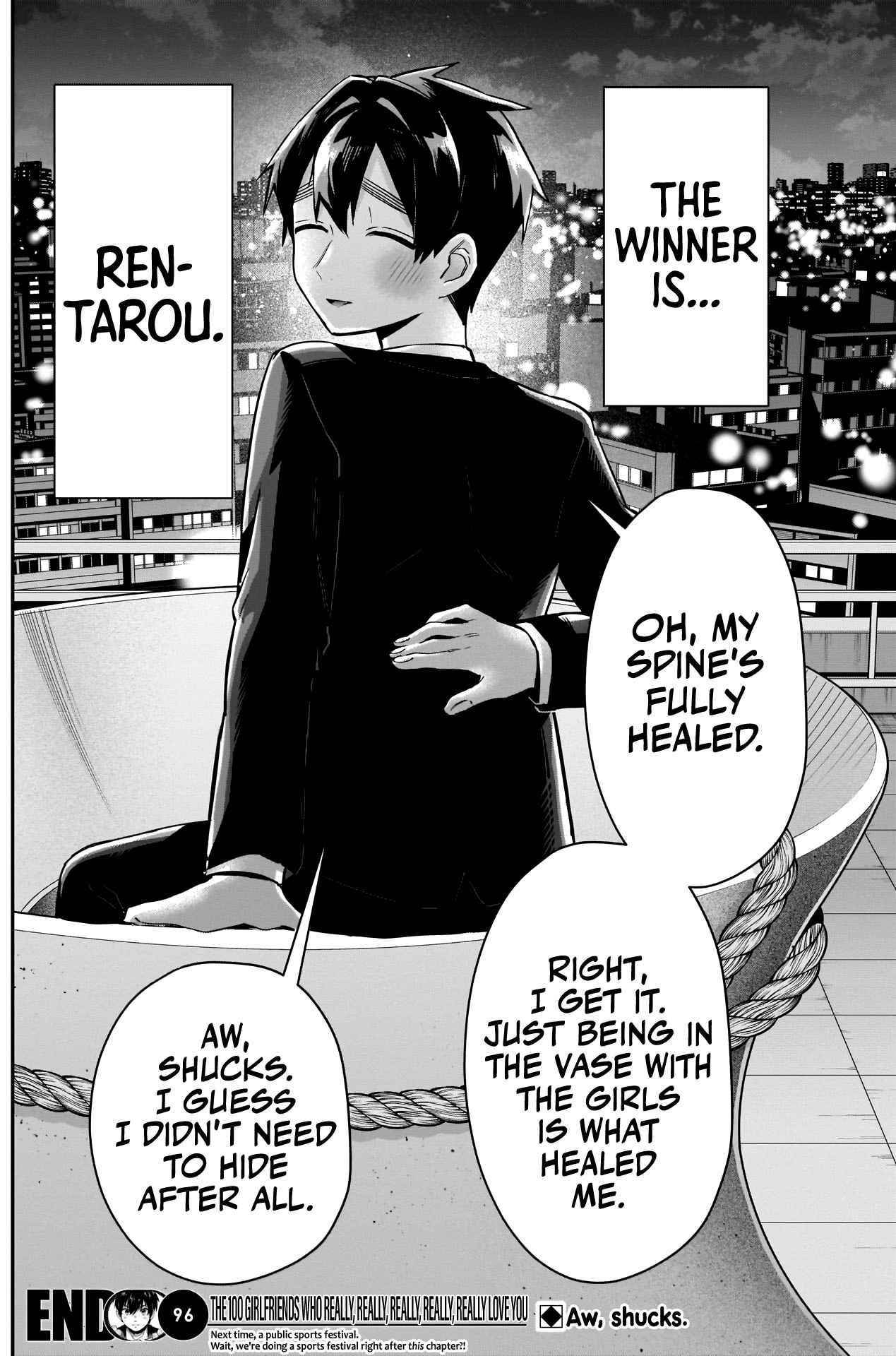 The 100 Girlfriends Who Really, Really, Really, Really, Really Love You Chapter 96 - Page 21 in English