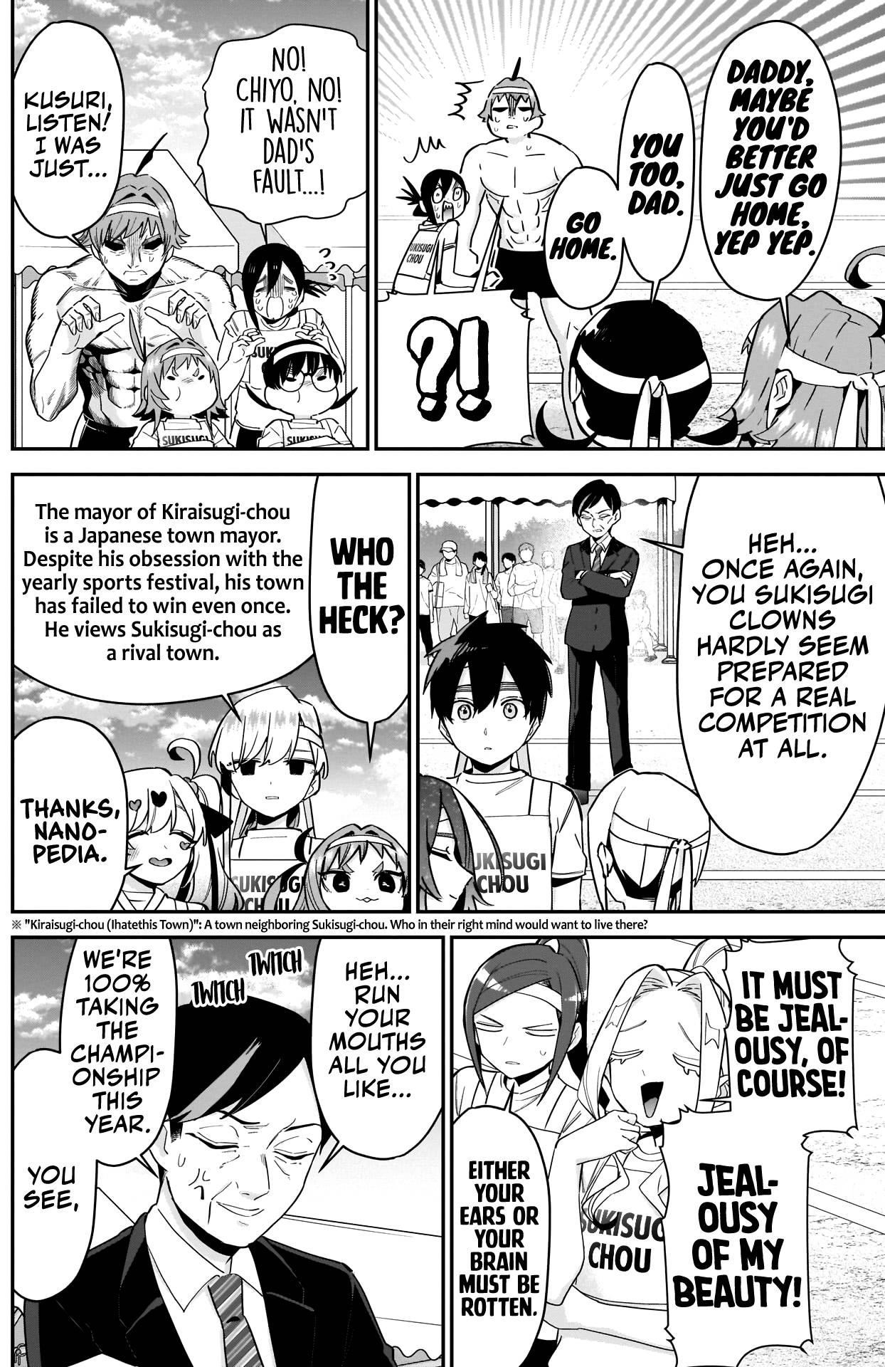 The 100 Girlfriends Who Really, Really, Really, Really, Really Love You Chapter 97 - Page 4 in English