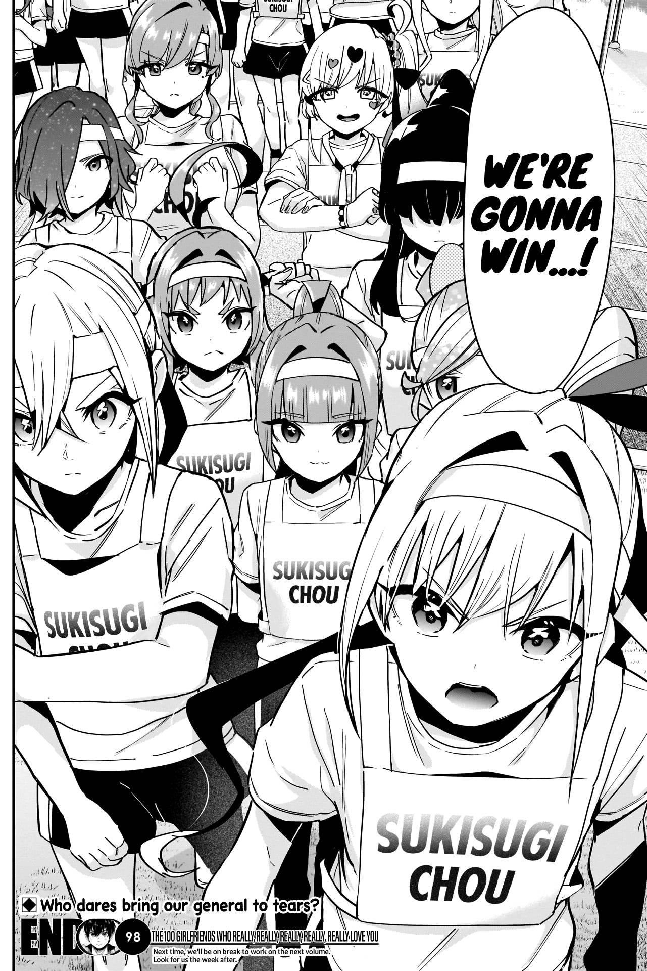 The 100 Girlfriends Who Really, Really, Really, Really, Really Love You Chapter 98 - Page 19 in English