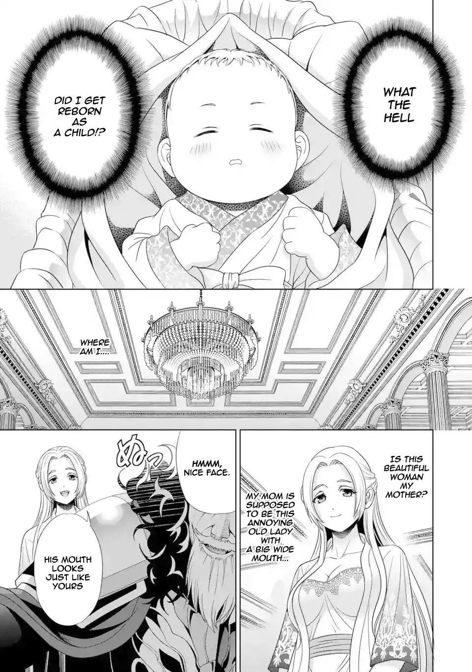 Noble Reincarnation ~Blessed With the Strongest Power From Birth~ Chapter 1.1 - Page 3 in English